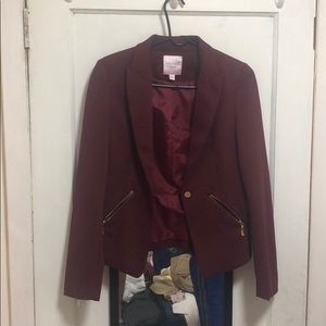 Red blazer